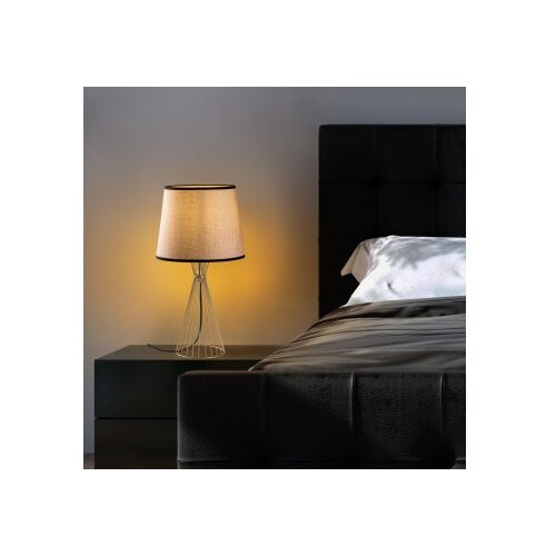 Opviq Stona lampa Telis-5383, 28x28x55 cm, IP20, Zlatno-smeđa boja Slike