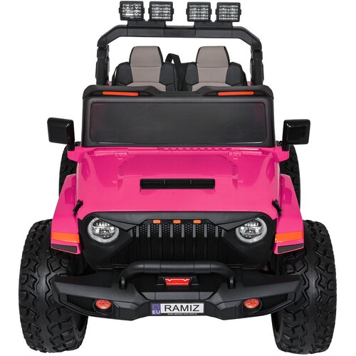  Auto na akumulator Extreme Sport 4x4 s podesivom dužinom vozila - dvosjed - rozi Slike