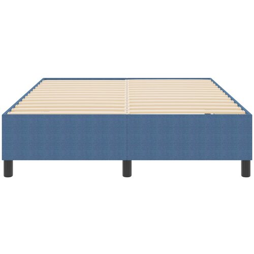  Krevetna platforma Plava 140 x 190 cm Kordura tekstil Slike