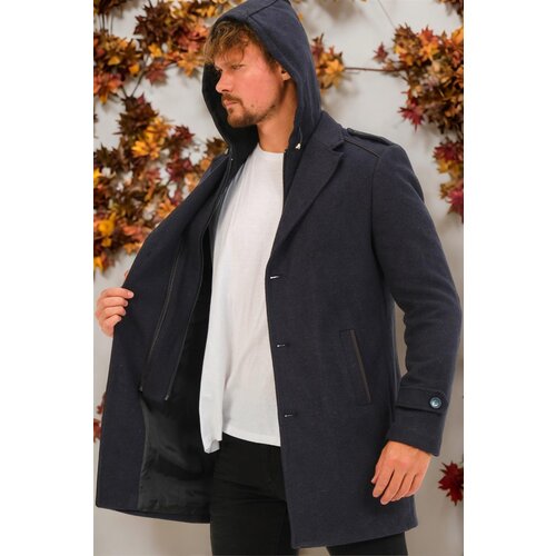 Dewberry PLT8401 MEN'S COAT-LIGHT DIAGONAL NAVY BLUE Cijene