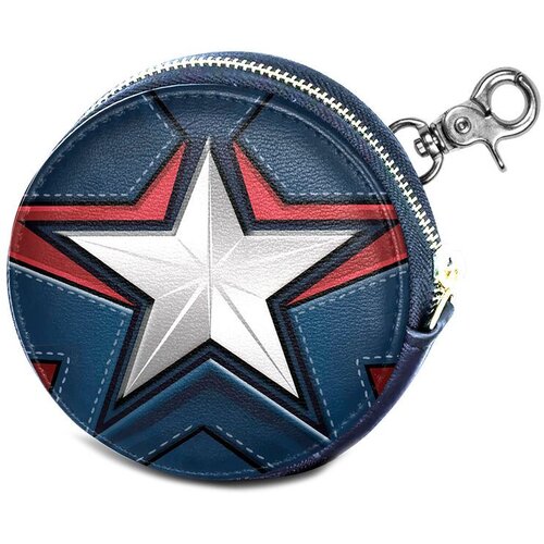 Captain America Novčanik za kovanice Marvel 8,7 x 8,7 x 2,3 cm Cene