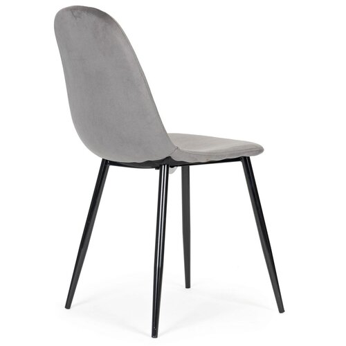 Modern Home Set od 4 bar&amp;scaron;unaste stolice za blagovaonicu i dnevni boravak - sive Slike