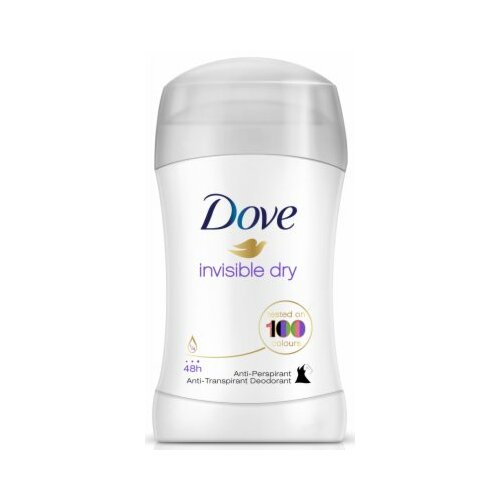 Dove anti-perspirant invisible dry dezodorans stik 40ml Slike