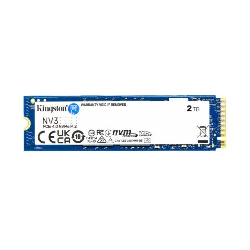 Kingston SSD 2000GBinterniM.2NVMecrna' ( 'SNV3S2000G' ) Slike