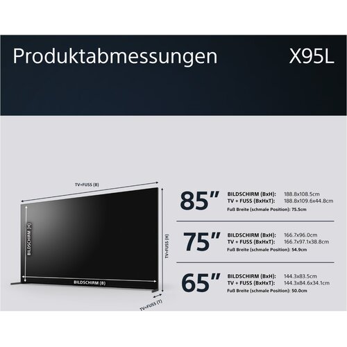 Sony xr75x95lpaep televizor Slike