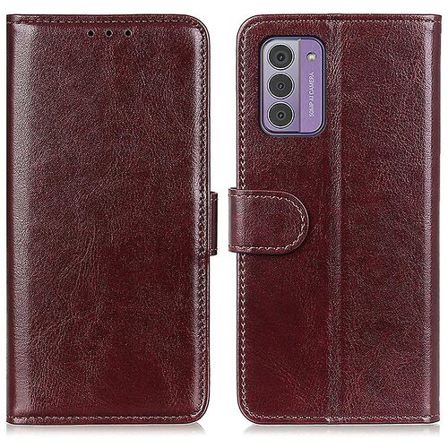 INORCO TPU + PU usnjena torbica za telefon Nokia G42, stojalo Crazy Horse tekstura ovitek za mobilni telefon denarnica, (22033138) Slike