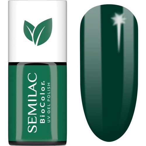 Semilac UV Hybrid BioColor gel lak za nohte z uporabo UV/LED lučke odtenek 731 Bottle Green 7 ml Cene