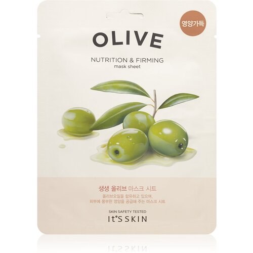 It'S Skin The Fresh Mask Olive hranilna tekstilna maska z izvlečki oljke 22 g Cene