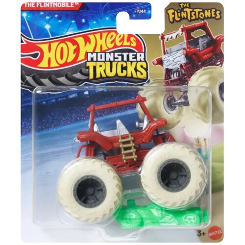 Mattel Hot Wheels Monster Trucks: The Flintmobile monster avtomobilček 1/64 &amp;ndash; Slike