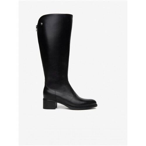 Nero Giardini Black Leather Boots Nero Giardini - Women Slike