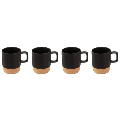 Secret de Gourmet šolje set x4 sa bambus podmetačima 12cl Cene