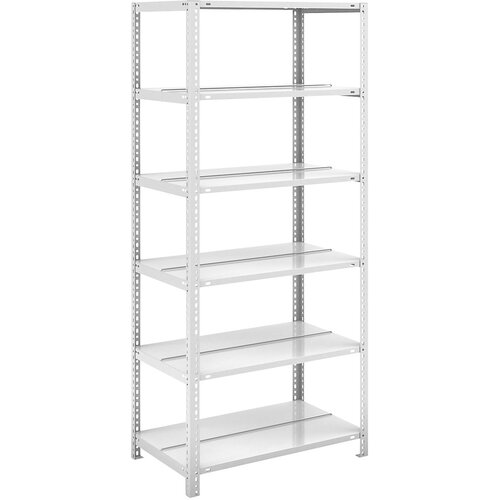 hofe Privijačen regal za dokumentacijo, svetlo siv RAL 7035, višina regala 1850 mm, dvostransko, osnovni regal, širina x globina 750 x 600 mm Cene