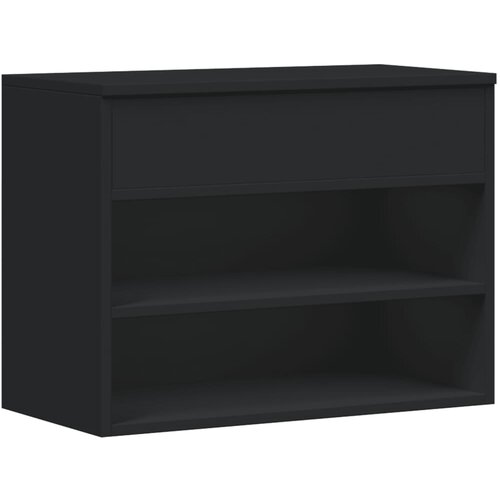 Maison Chic Klop za čevlje - Sedež za čevlje črna 60x30x45 cm iverna plo&amp;scaron;ča, (21777689) Slike