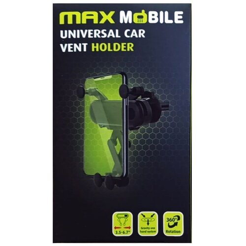 Max Mobile držač za mobitel GRAVITY VENT G260 do 6.7˝ Slike