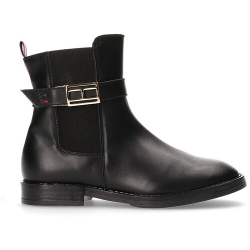 Tommy Hilfiger Nizki čevlji Chelsea Črna Cene