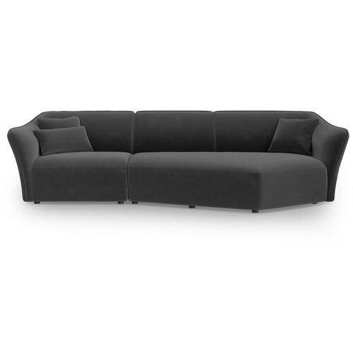 Cosmopolitan Design Tamno siva bar&amp;scaron;unasti kutna garnitura Tokyo &amp;ndash; Slike