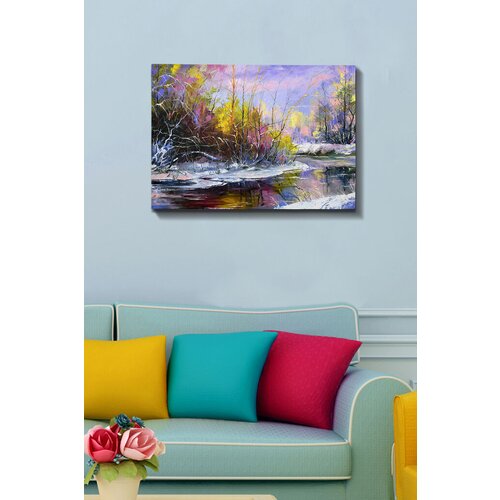 Wallity Slika Kanvas Tablo-43, 50x70 cm Cene