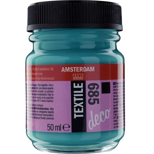 Royal Talens Amsterdam, boja za tekstil, 50ml - odaberite nijansu Turquoise opaque Cene