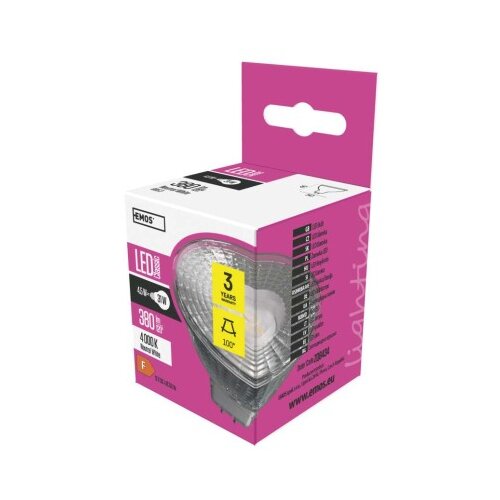  LED žarnica Classic MR16 / GU5,3 / 4,5 W (31 W) / 380 lm / nevtralno bela Slike