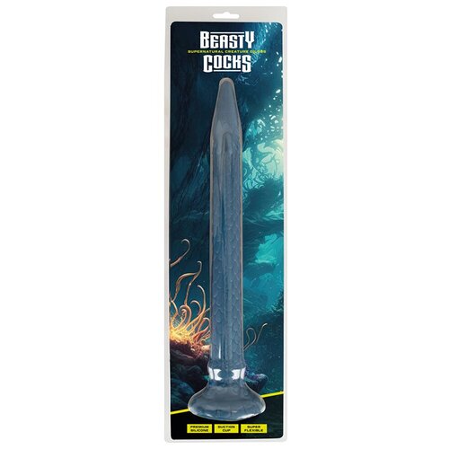  Dildo Eel of Ecstasy, Silikonski, 46cm, Plavi Slike
