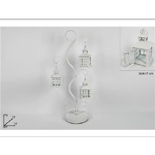 Dekoracija LANTERNE 3/1 NA STALKU 70CM Cijene