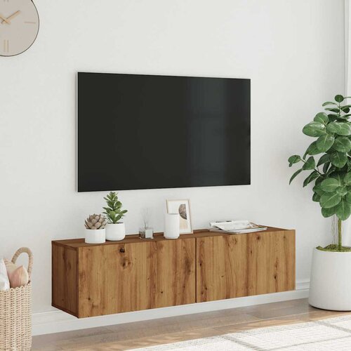  Zidni TV ormarić Artisan hrast izrađeno drvo Slike