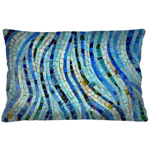 Bertoni Home unisex's rectangular pillow mosaic Slike