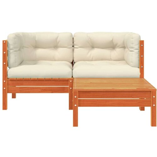  Vrtni dvosjed s jastucima i tabureom Slike