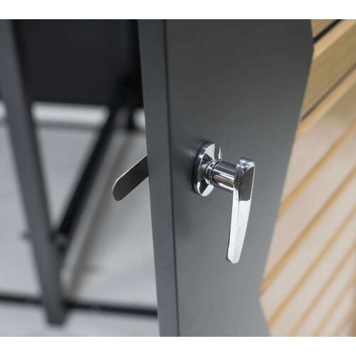  Westman Spremi&amp;scaron;te za 2 kante za smeće | 2x240 litara | Antracit | 84x134x125 cm - BRANDED IN GERMANY Slike