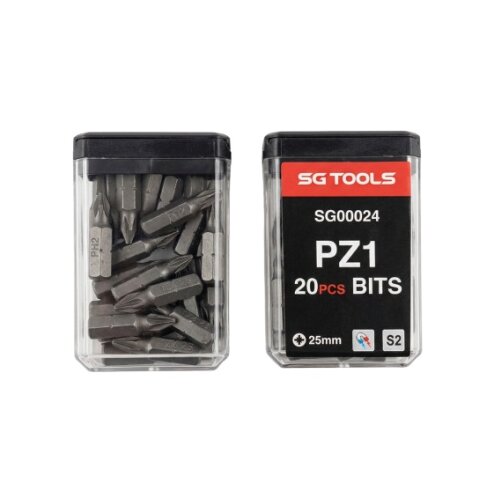 SG Tools SG00024 bitovi PZ1, 20 komada u kutijici, S2 čelik ( SG00024 ) Cene