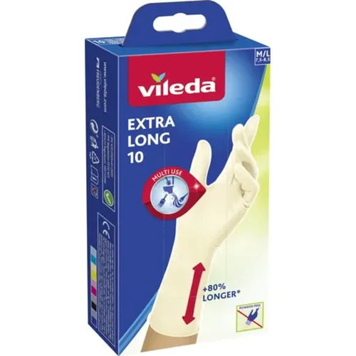 Vileda Rokavice za enkratno uporabo Extra Long - M/L