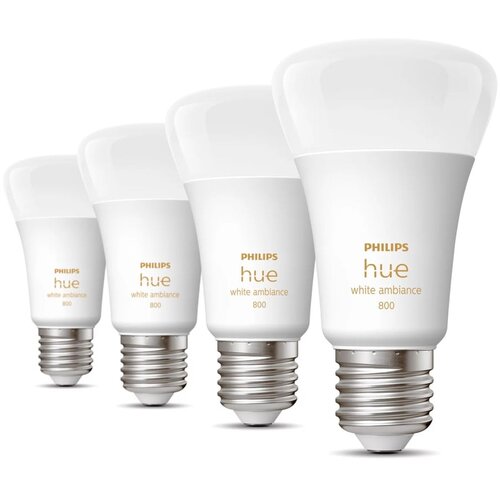 Philips LED pametne žarulje u setu 4 kom E27, 9 W White ambiance – Cijene