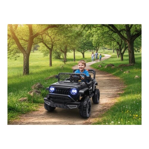  Dečiji džip na akumulator Wrangler Crni (12V) Cene