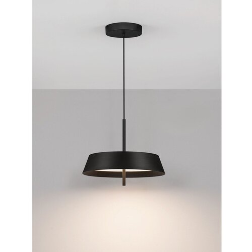 Nova Luce Mat crna LED viseća svjetiljka aluminijska s mogućnosti zatamnjivanja &amp;oslash; 45 cm Velio &amp;ndash; Slike