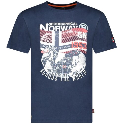 Geographical Norway Mu&amp;scaron;ka majica kratkih rukava Jacross Db Men 402 M, Teget Slike