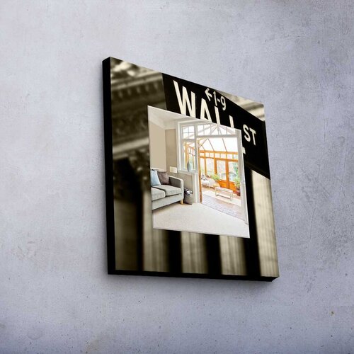 Wallity Zidno ogledalo MA-027, 50x50cm Cijene