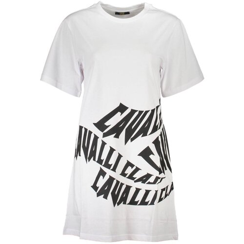 Cavalli Class WOMEN&amp;#039;S SHORT DRESS WHITE Slike