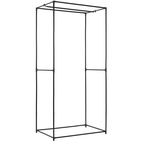 VidaXL garderobna omara 75x50x160 cm rjava Slike