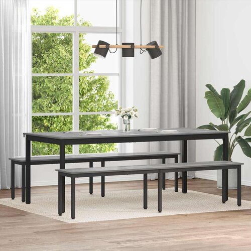  Klupa Siva Sonoma 200 x 35 x 45 cm Konstruirano drvo Cijene