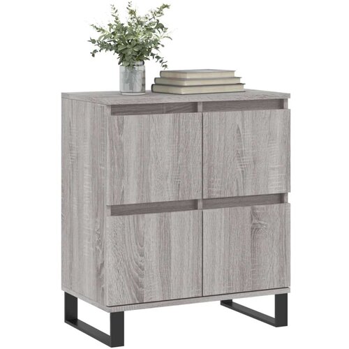 VidaXL Komoda sivog hrasta sonome 60x35x70 cm od konstruiranog drva Slike