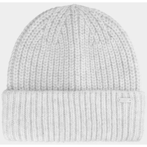 Kesi Women's winter hat with 4F wool - grey Cene