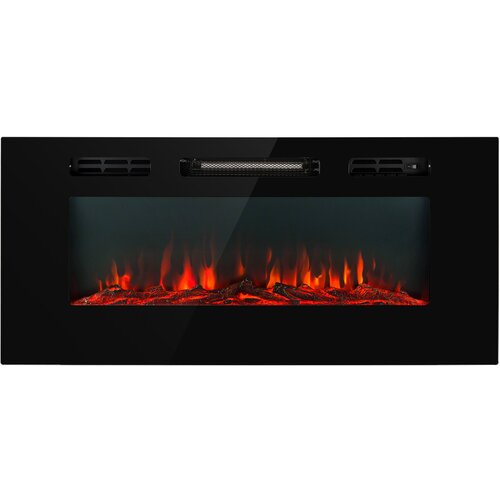 Klarstein Gratera, električni zidni i ugradbeni kamin, 1800 W, LED, 3 boje, timer Cijene