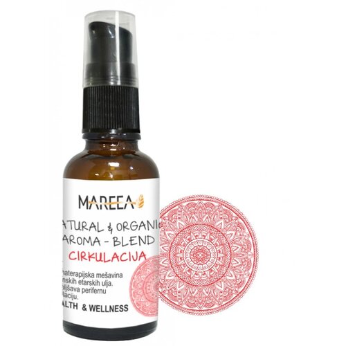 Mareea Prirodni aromaterapijski roll-on za pobolj&amp;scaron;a cirkulaciju krvi, 50 ml Slike
