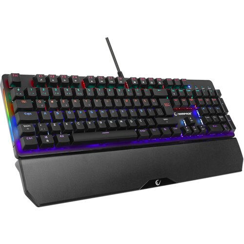  Tastatura gaming RAMPAGE KB-R86 UMBRA Black USB Rainbow Illuminated Red Switch US Layout Mechanical Cijene
