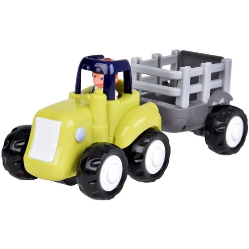  Građevinska igračka traktor s rolo prikolicom za bager za5423 Slike