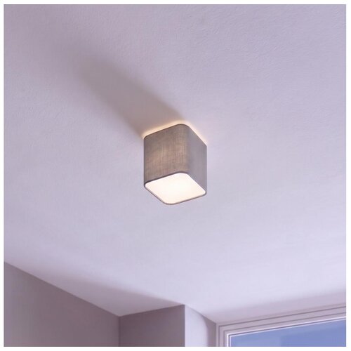 Eglo Posaderra spot/1,e27, 140x140, bela/siva Slike