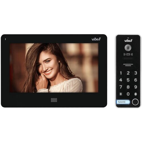 Vibell Video interfon 7" Tauri Memo set, Crni Cijene