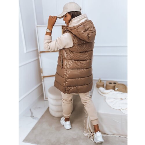 DStreet ARAS women's vest, camel TY2852 Cene