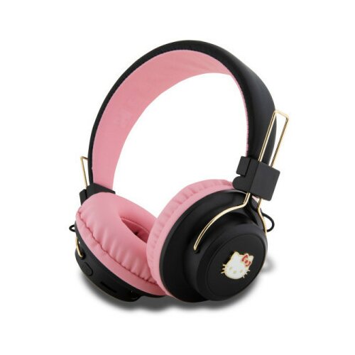 Hello Kitty bluetooth slušalice over headpreko glave metal logo pink ( HKBH9KHLMP ) Slike