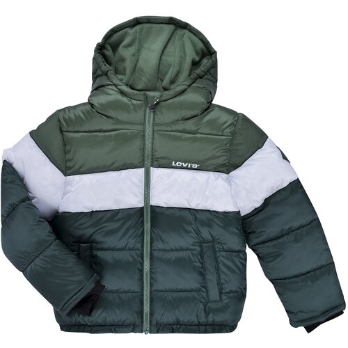 Levi&amp;#039;s LVB BOY&amp;#039;S COLOR BLOCK PUFFER Zelena Slike